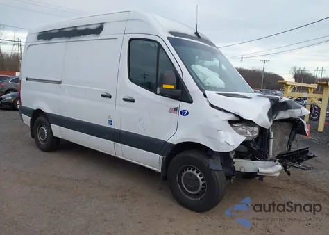 2021 Mercedes-Benz Sprinter 2500 Standard Roof I4 from USA, damaged, VIN W1Y40BHY5MT072514